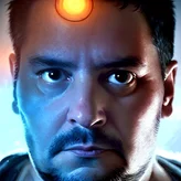 00033-2502982743-cyberpunk, armitage, closeup portrait of CharlyAmaralFace, brown buzzcut, cyborg, dramatic light, city background, sunset, dysto.png