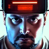 00041-2502982782-cyberpunk, armitage, closeup portrait of CharlyAmaralFace, brown buzzcut, cyborg, dramatic light, city background, sunset, dysto.png