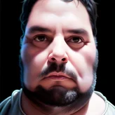 00083-1708283515-portrait of CharlyAmaralFace, sci - fi techwear, muscular! cyberpunk, intricate, elegant, highly detailed, digital painting, art.png