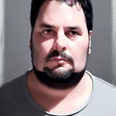 00093-1792318853-CharlyAmaralFace, black eye - patch, close - up portrait, plain white tshirt, powerfull, intricate, elegant, volumetric lighting.png