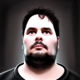 00098-1792318858-CharlyAmaralFace, black eye - patch, close - up portrait, plain white tshirt, powerfull, intricate, elegant, volumetric lighting.png