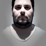 00114-1792318854-CharlyAmaralFace, black eye - patch, close - up portrait, plain white tshirt, powerfull, intricate, elegant, volumetric lighting.png
