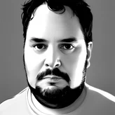 00119-1792318859-CharlyAmaralFace, black eye - patch, close - up portrait, plain white tshirt, powerfull, intricate, elegant, volumetric lighting.png