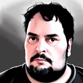 00131-1792318851-CharlyAmaralFace, black eye - patch, close - up portrait, plain white tshirt, powerfull, intricate, elegant, volumetric lighting.png